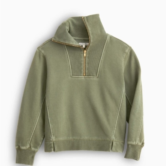 ALEX MILL Crosby cotton-fleece half-zip pullover sweatshirt - Picture 5 of 10